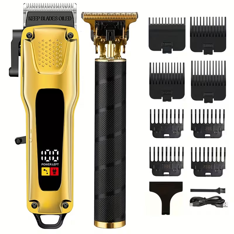 3pcs Professional Electric Hair Trimmer for Men