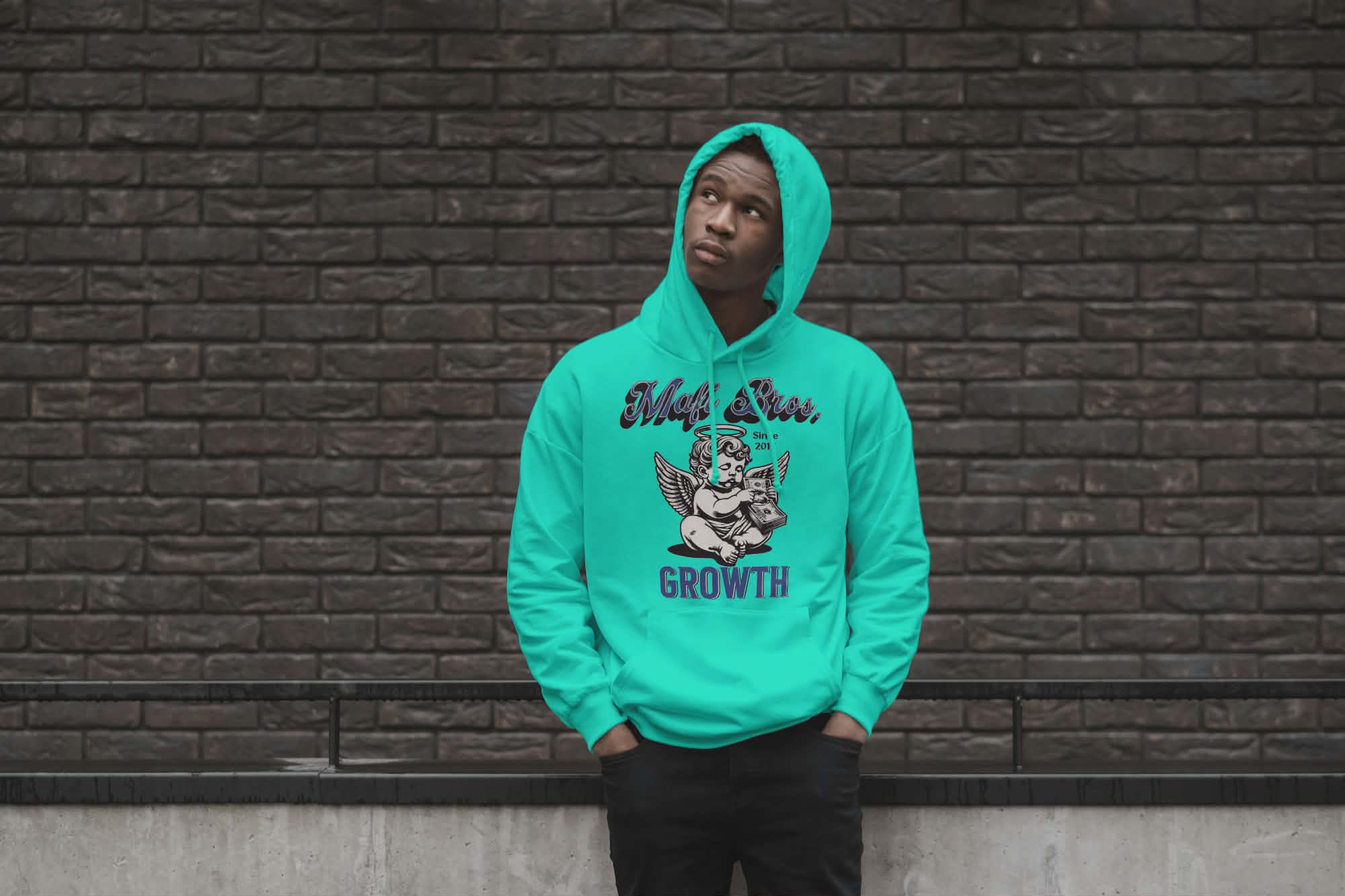 MAFI BROS. Design Hoodie ft. GROWTH