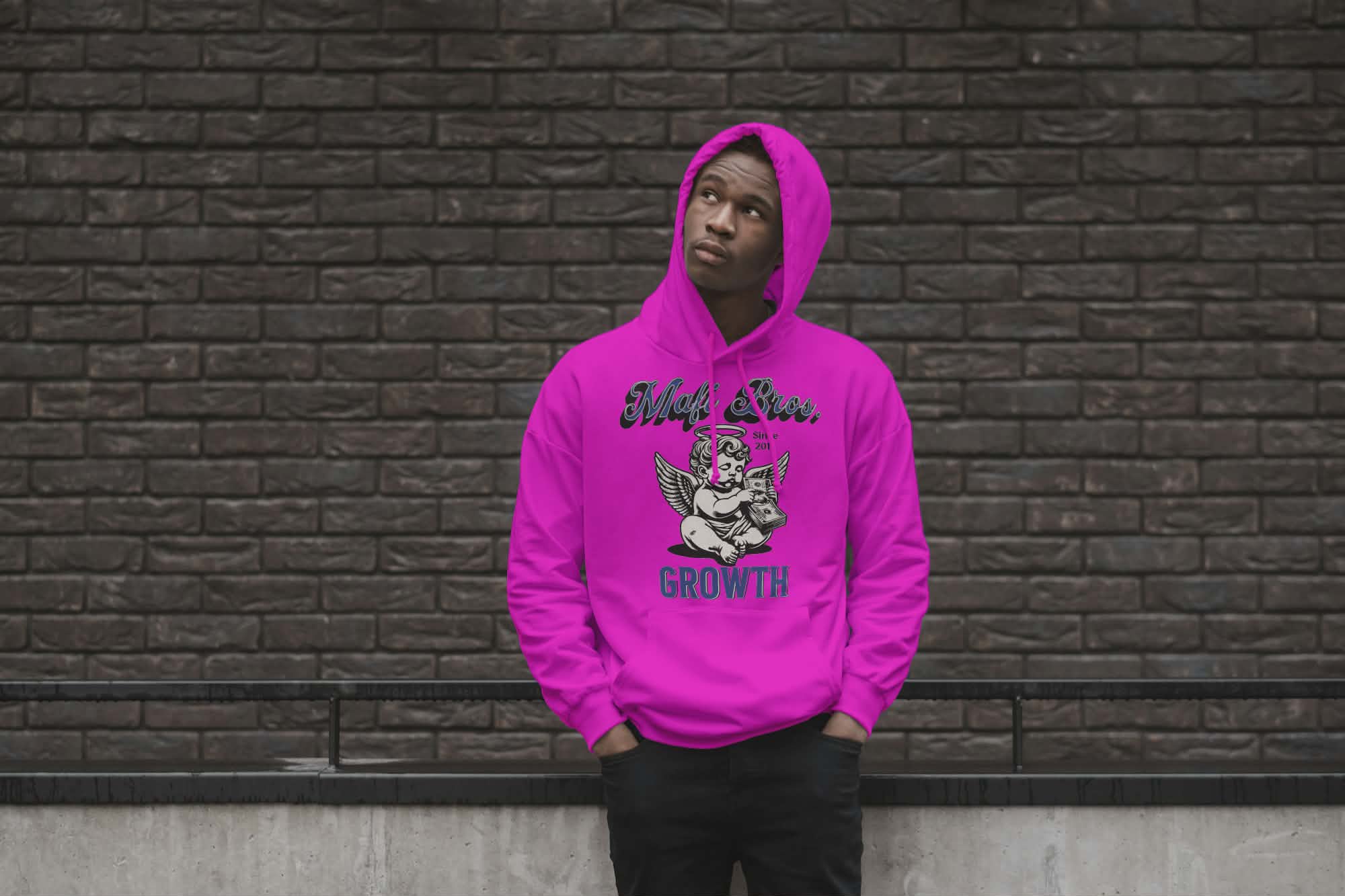 MAFI BROS. Design Hoodie ft. GROWTH