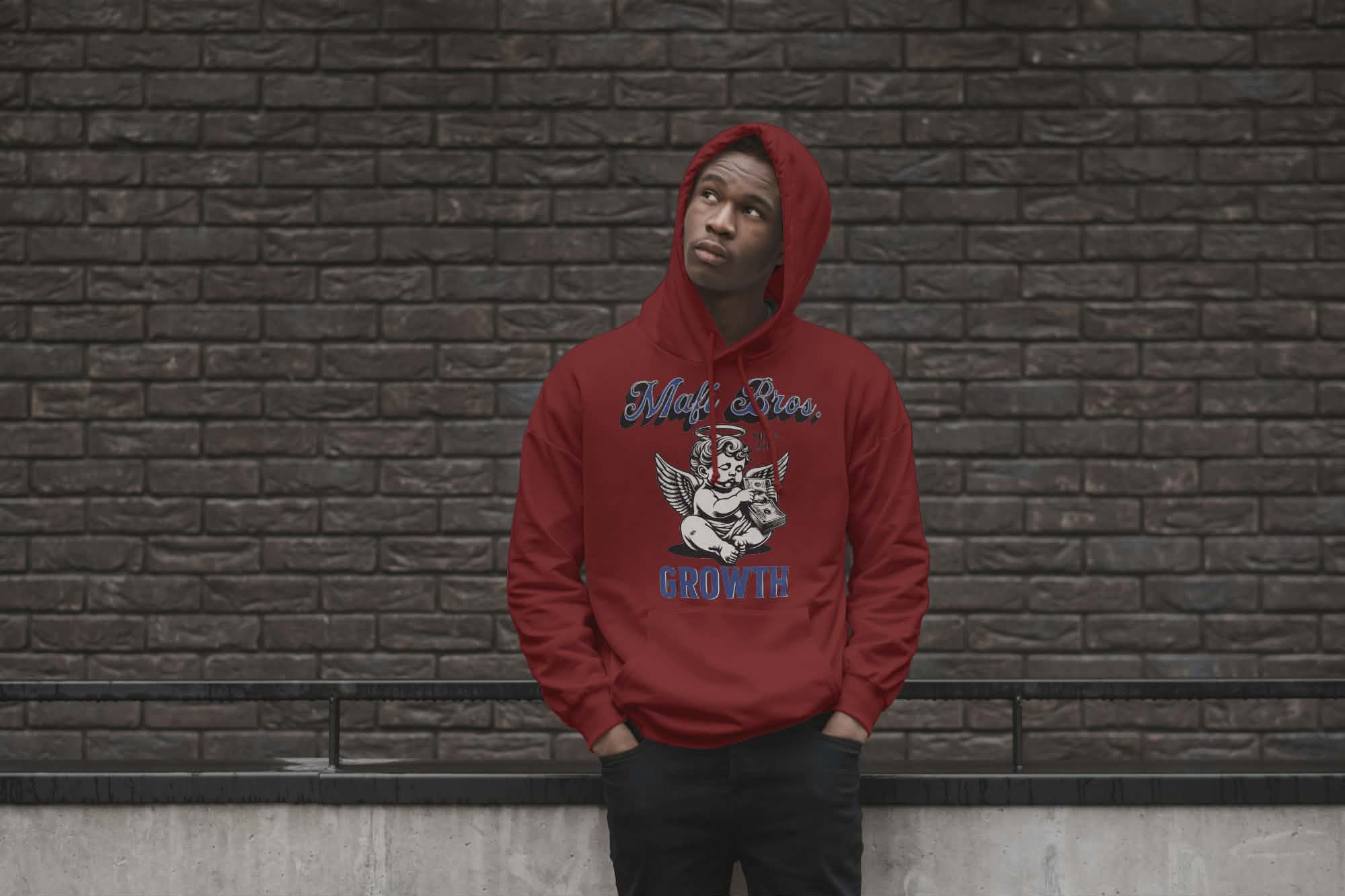 MAFI BROS. Design Hoodie ft. GROWTH