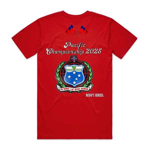 MAFI BROS. Design T-Shirts : Samoan 2025 Supporters Tshirts