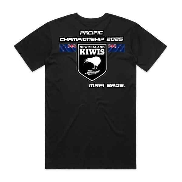 NZ Kiwis 2025 Supporters Tshirts - MAFI BROS. Designs