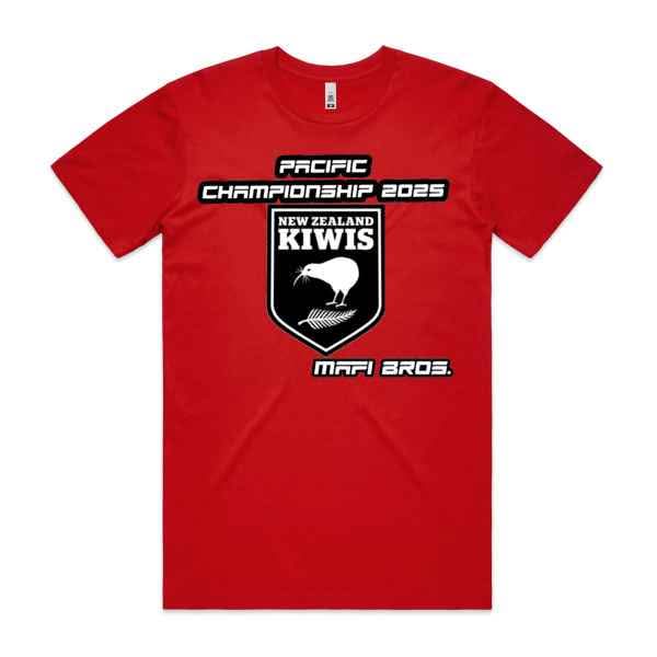 NZ Kiwis 2025 Supporters Tshirts - MAFI BROS. Designs