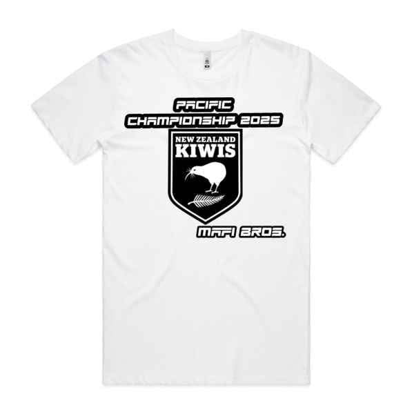 NZ Kiwis 2025 Supporters Tshirts - MAFI BROS. Designs