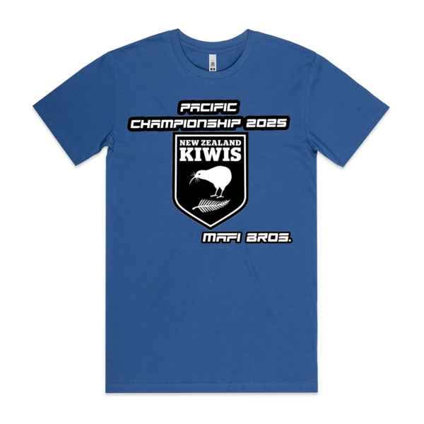 NZ Kiwis 2025 Supporters Tshirts - MAFI BROS. Designs