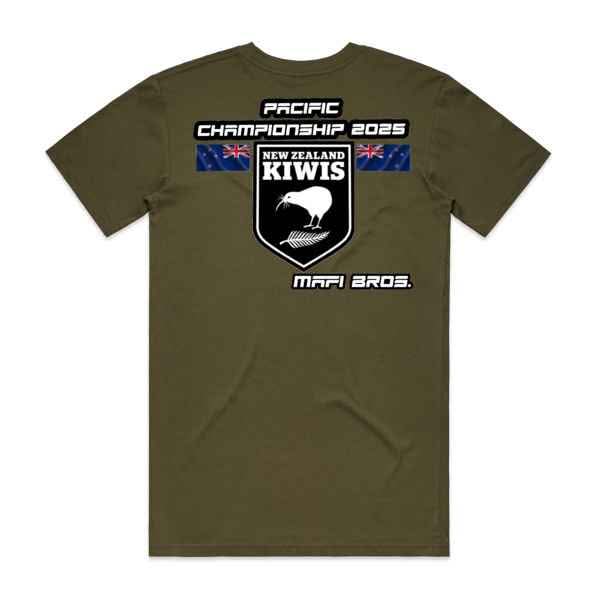 NZ Kiwis 2025 Supporters Tshirts - MAFI BROS. Designs