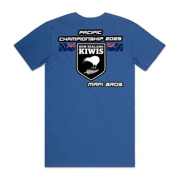 NZ Kiwis 2025 Supporters Tshirts - MAFI BROS. Designs