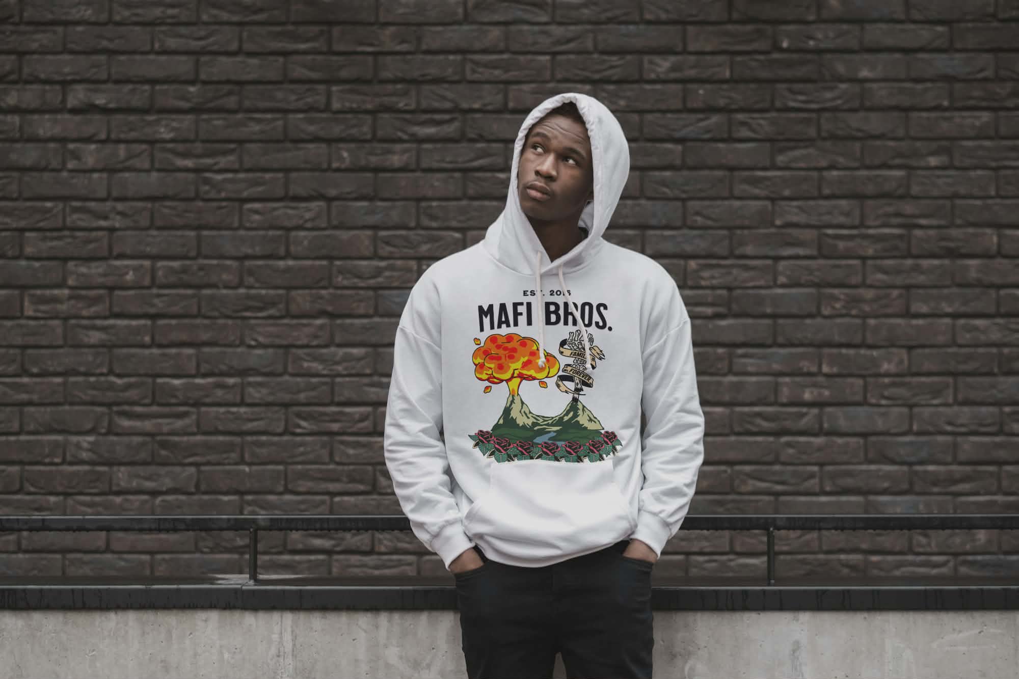 MAFI BROS. Design Hoodie ft. Family Forever