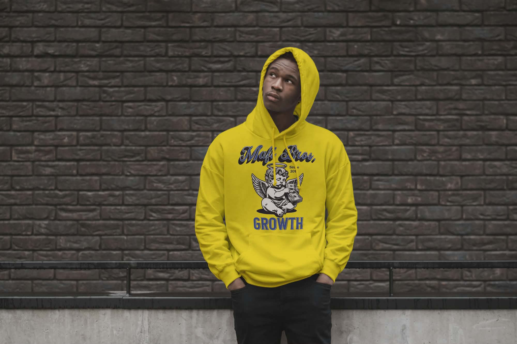 MAFI BROS. Design Hoodie ft. GROWTH