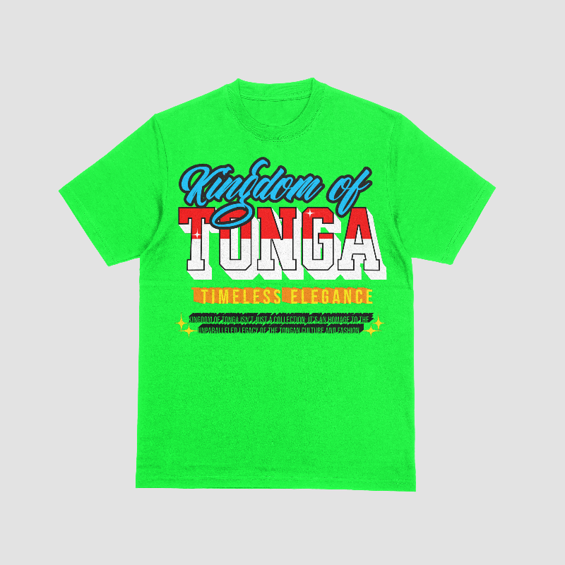 MAFI BROS. Kingdom of TONGA designed Tshirts