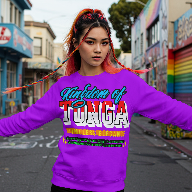 MAFI BROS. Kingdom of TONGA Designed Sweatshirts
