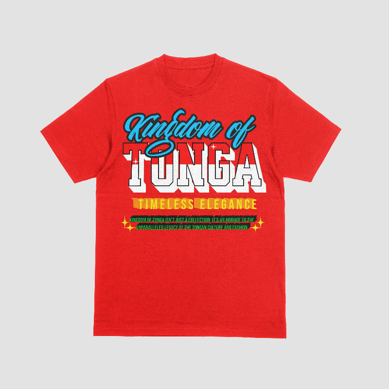 MAFI BROS. Kingdom of TONGA designed Tshirts