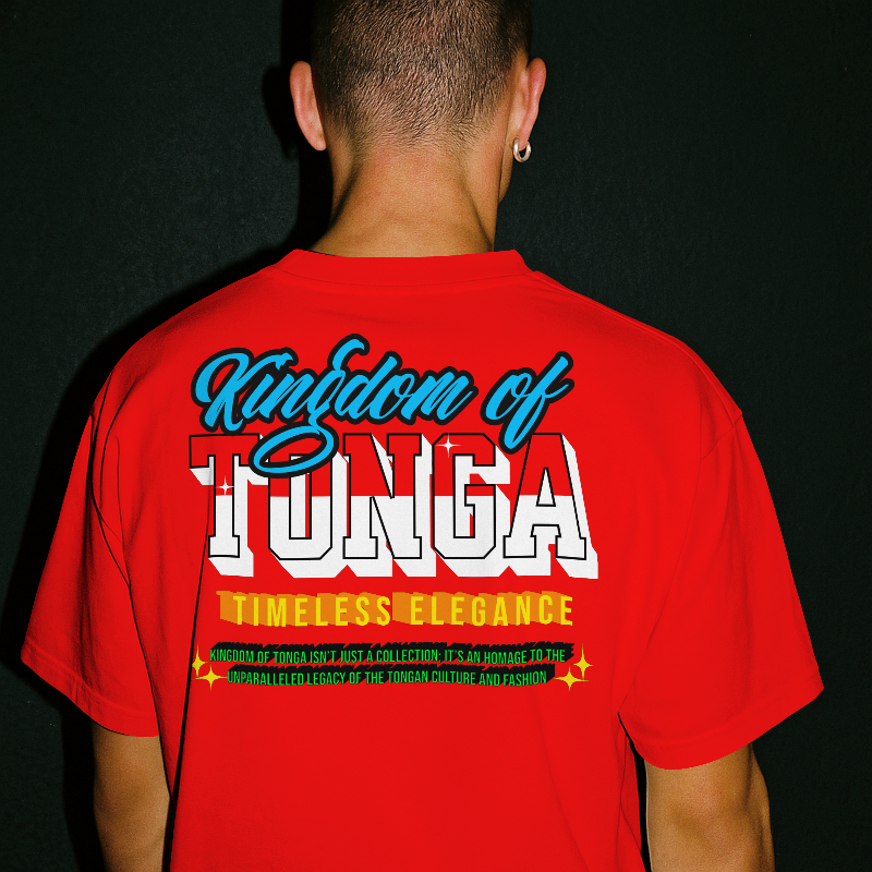 MAFI BROS. Kingdom of TONGA designed Tshirts