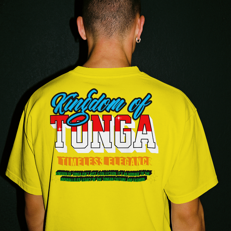 MAFI BROS. Kingdom of TONGA designed Tshirts