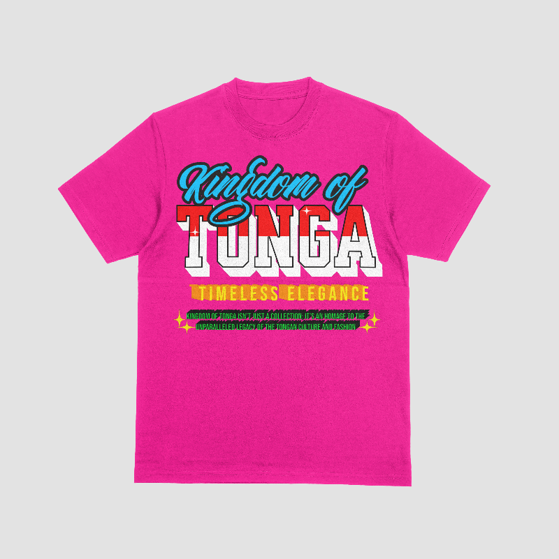 MAFI BROS. Kingdom of TONGA designed Tshirts