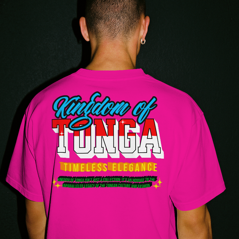 MAFI BROS. Kingdom of TONGA designed Tshirts