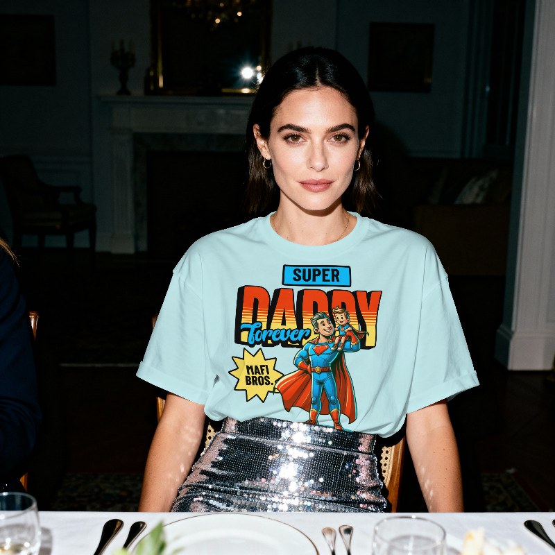 MAFI BROS. Super Daddy Designs Tshirts