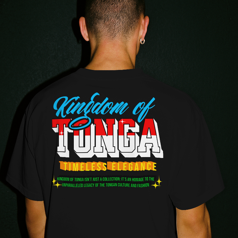 MAFI BROS. Kingdom of TONGA designed Tshirts
