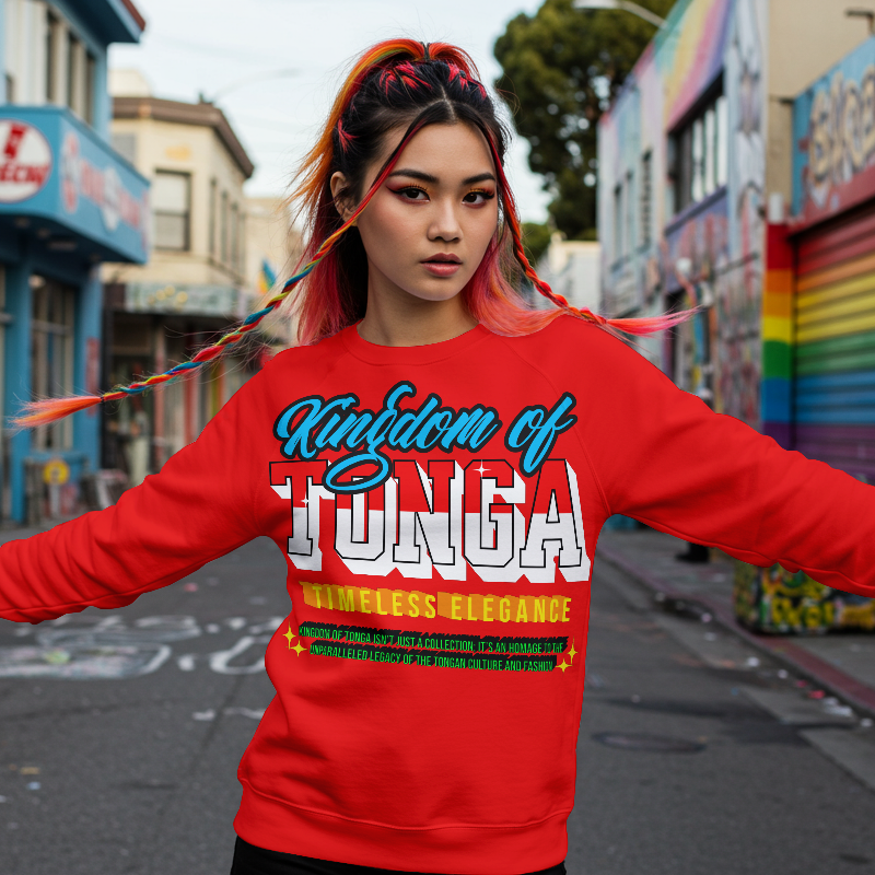MAFI BROS. Kingdom of TONGA Designed Sweatshirts