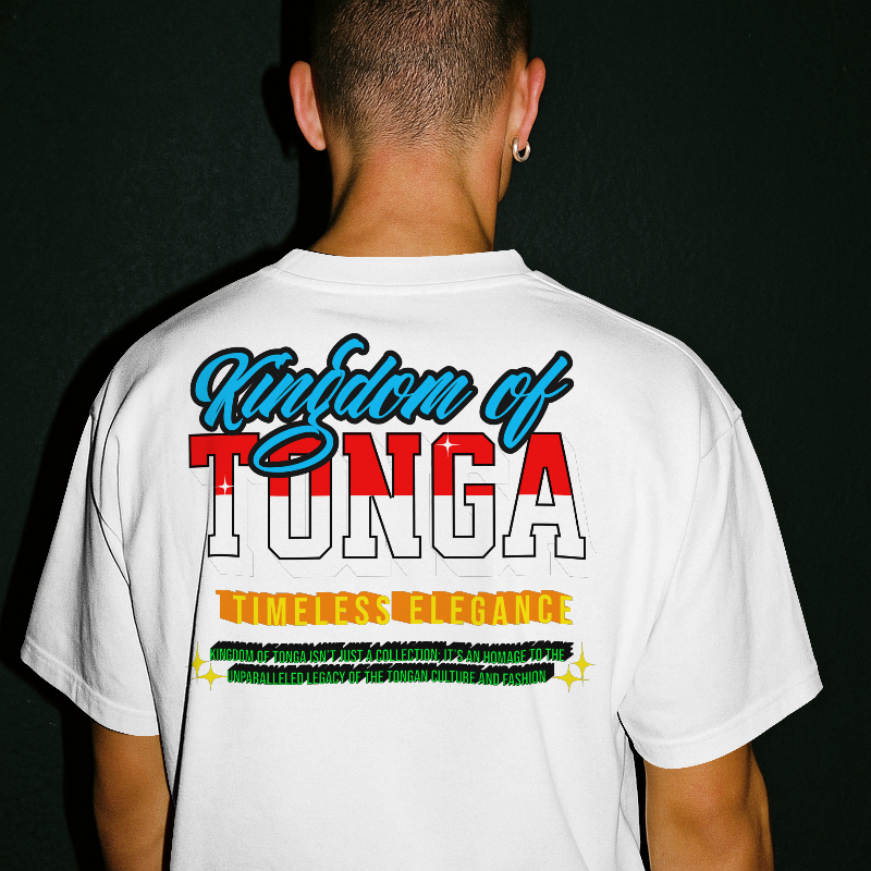 MAFI BROS. Kingdom of TONGA designed Tshirts
