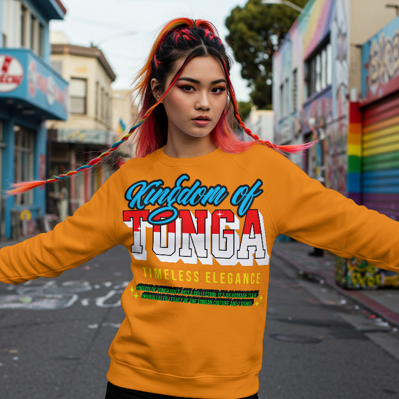 MAFI BROS. Kingdom of TONGA Designed Sweatshirts