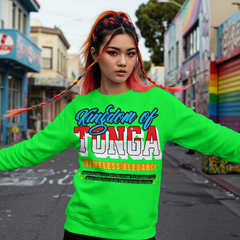 MAFI BROS. Kingdom of TONGA Designed Sweatshirts