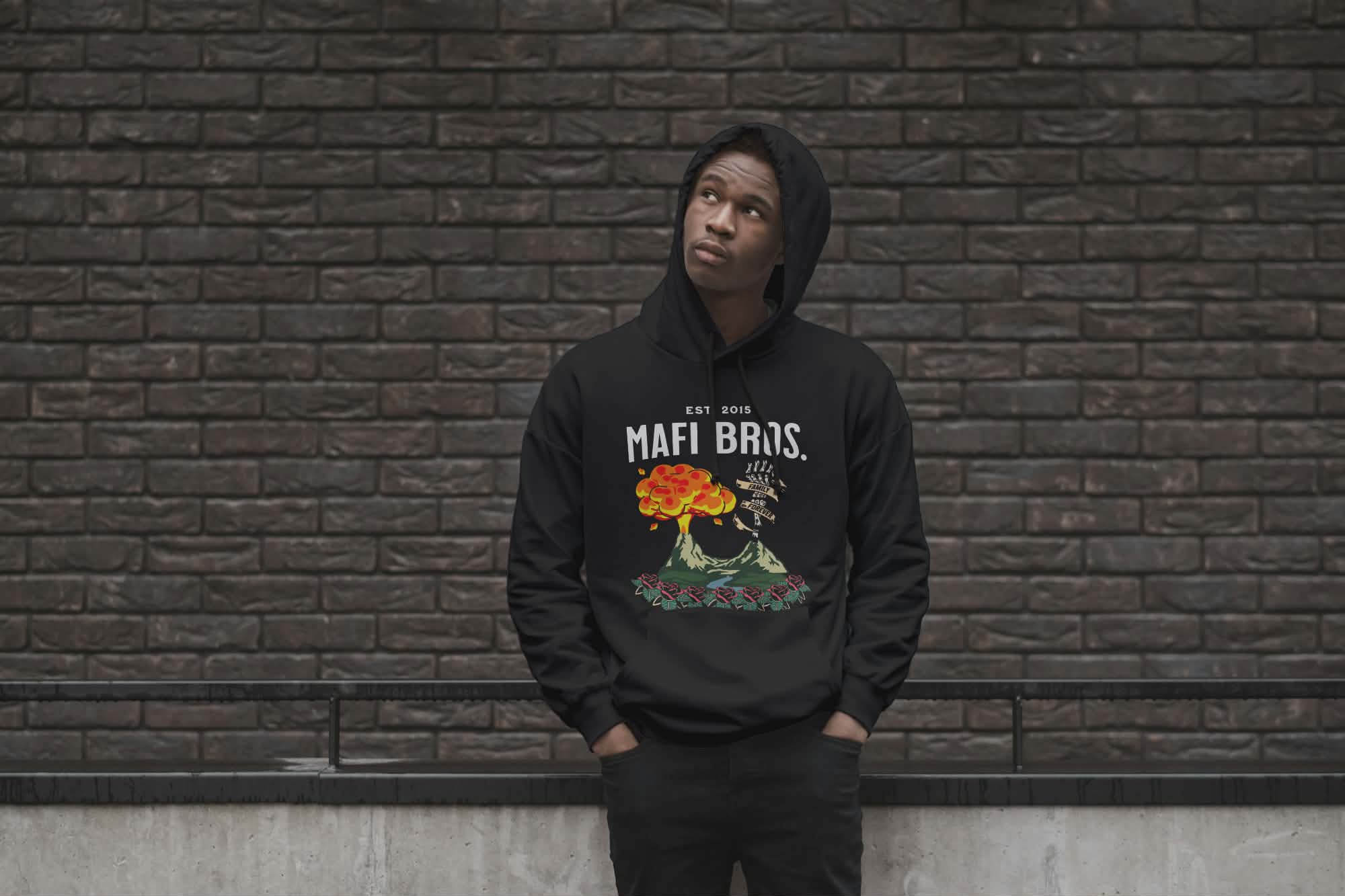 MAFI BROS. Design Hoodie ft. Family Forever