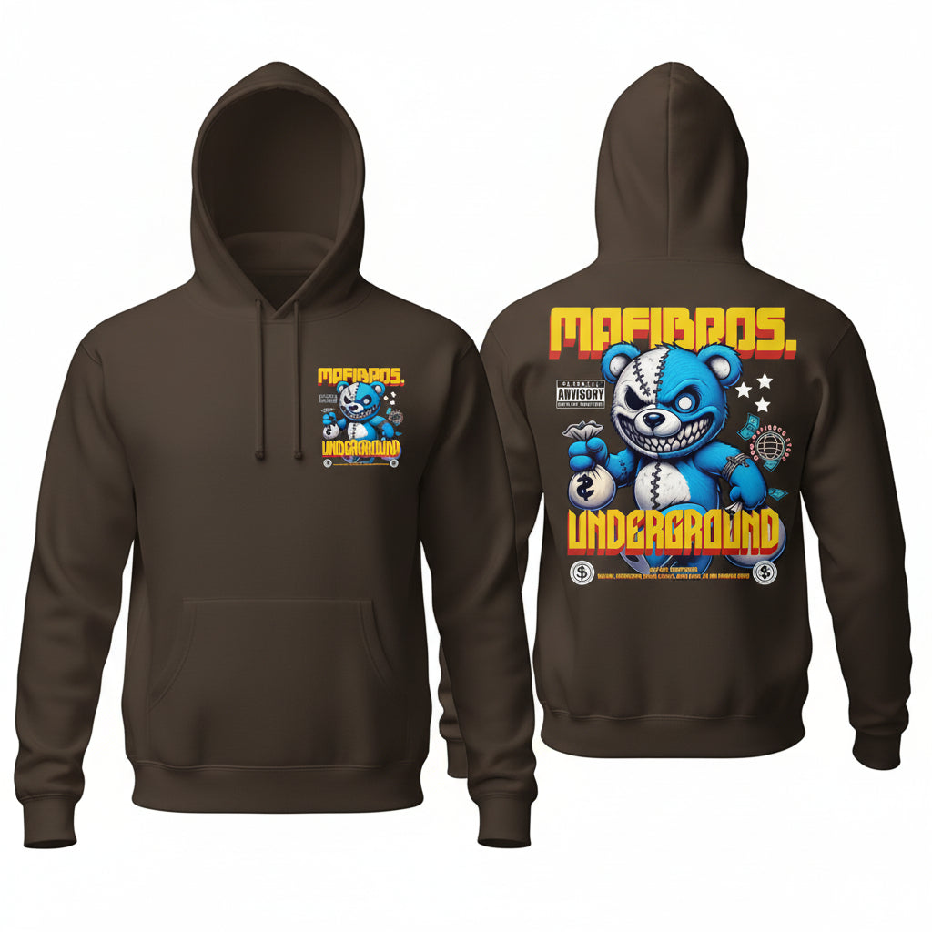 MAFI BROS. Underground Designs Hoodies