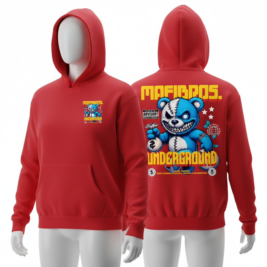 MAFI BROS. Underground Designs Hoodies