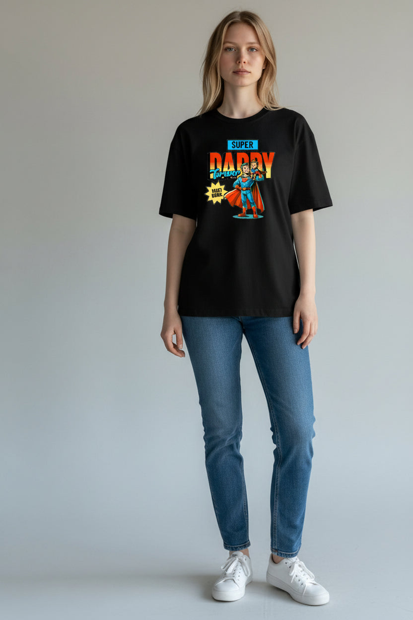 MAFI BROS. Super Daddy Designs Tshirts