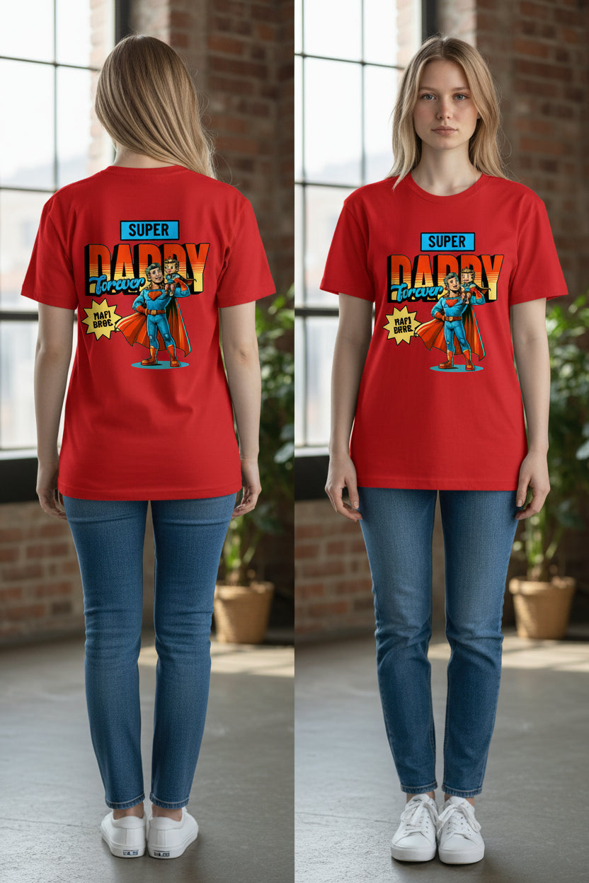 MAFI BROS. Super Daddy Designs Tshirts