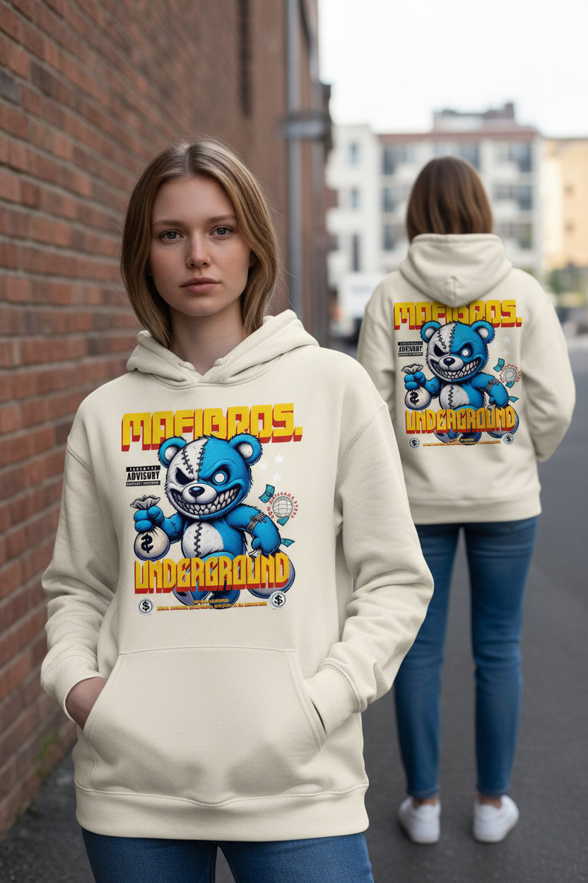 MAFI BROS. Underground Designs Hoodies