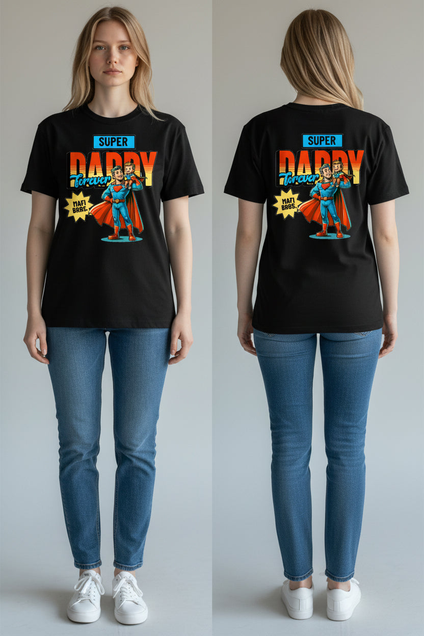 MAFI BROS. Super Daddy Designs Tshirts