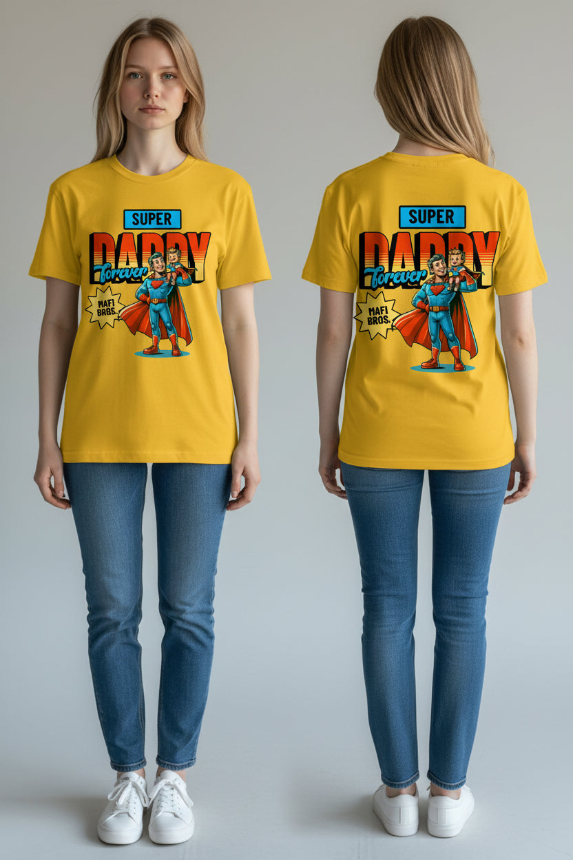 MAFI BROS. Super Daddy Designs Tshirts
