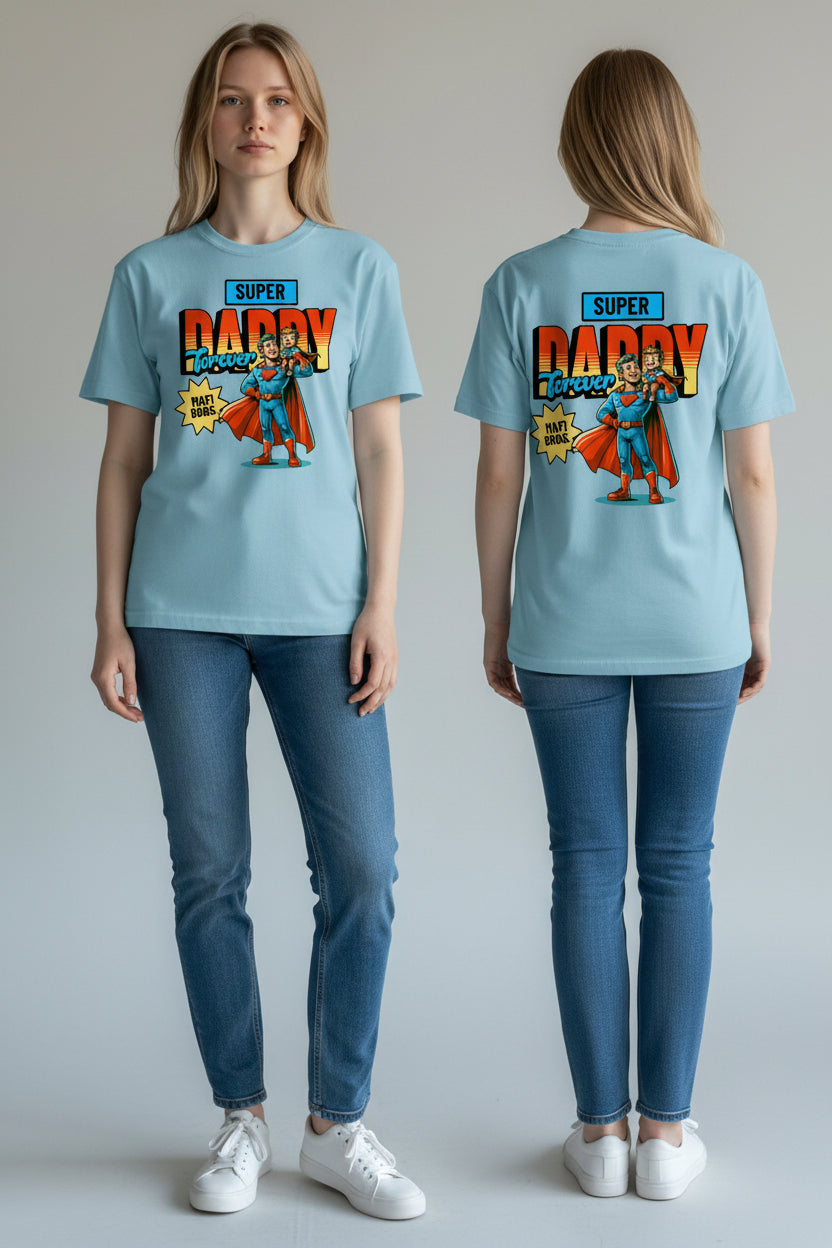 MAFI BROS. Super Daddy Designs Tshirts