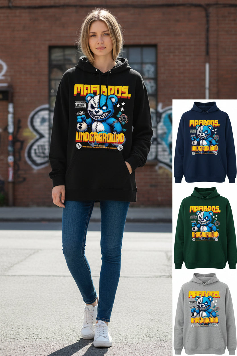 MAFI BROS. Underground Designs Hoodies