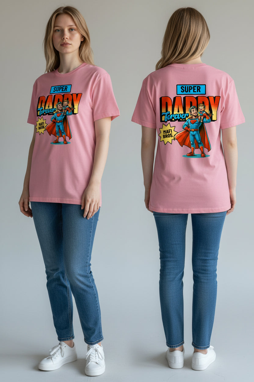 MAFI BROS. Super Daddy Designs Tshirts